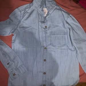 Pocket chambray shirt